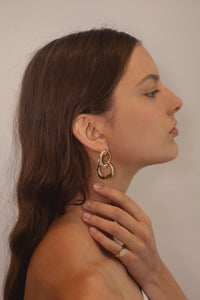 ali grace jewelry gold hoop statement earrings diamond pinky ring family heirloom jewelry