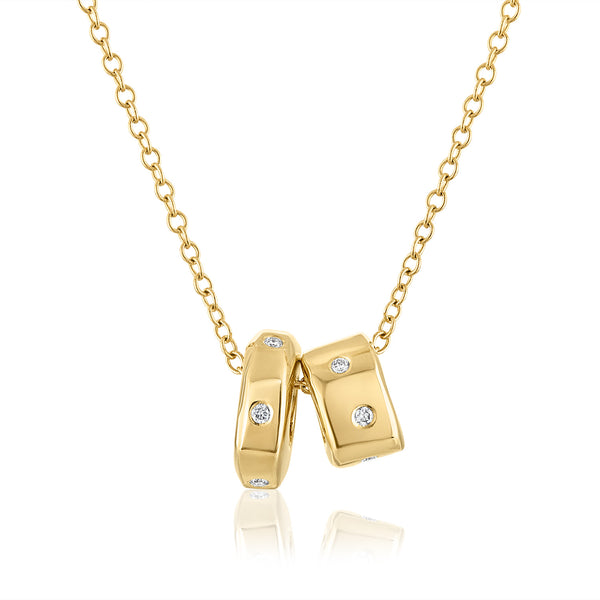 ali grace ali grace jewelry jewelry necklace handmade bead sculpted bead jewelry gold diamond custom charm necklace