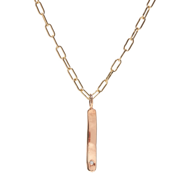 ali grace ali grace jewelry rose gold charm necklace custom charm necklace rose gold delicate charm handmade in nyc cool girl edgy street style