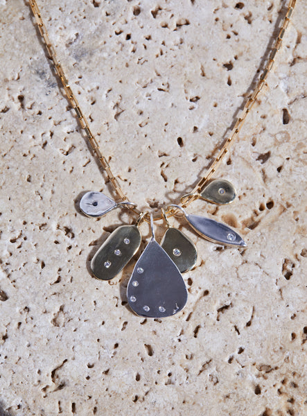 ali grace jewelry danielle bernstein jewelry gold charm necklace edgy jewelry handmade in new york city