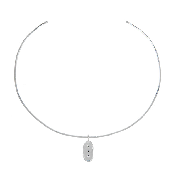 Black Diamond Oblong Charm