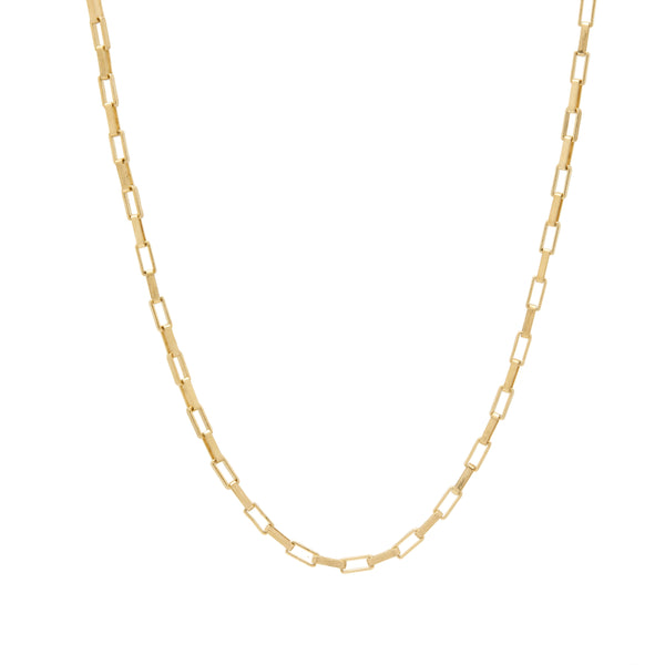 ali grace jewelry gold paperlink chain custom necklace charm design