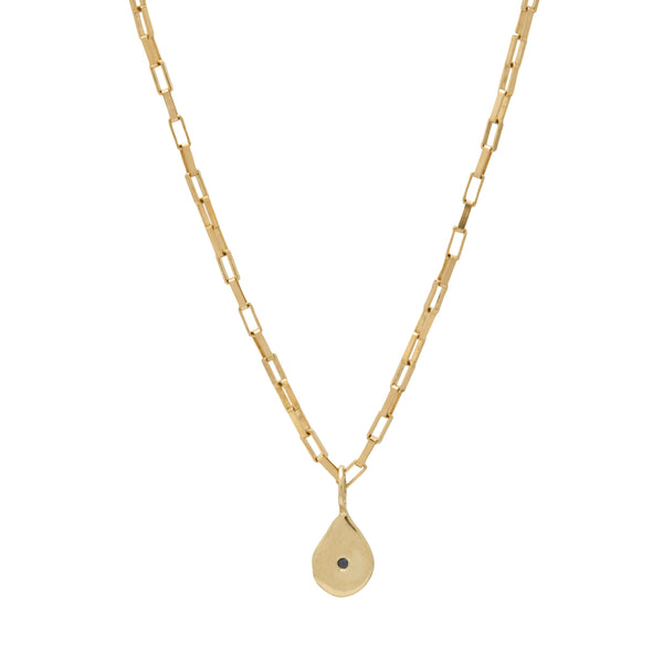 ali grace jewelry ali grace gold black diamond charm necklace fashion style vogue