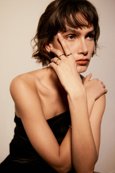 ali grace jewelry stackable rings fine jewelry diamond delicate ring