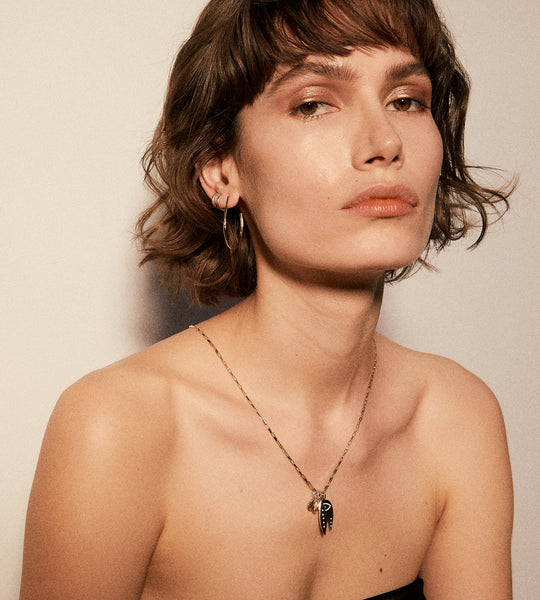 ali grace jewelry ali grace hair beauty fine jewelry sustainable fashion ethical design charm necklaces like jennifer fisher jewelry