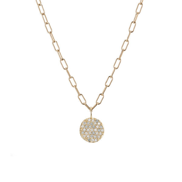 ali grace jewelry sustainable ethical jewelry charm necklace pavé diamond charm