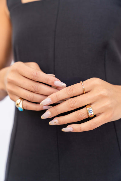 ali grace jewelry ali grace amarees jewelry australian opal pink sapphire bubble ring sustainable fashion ethical jewelry design