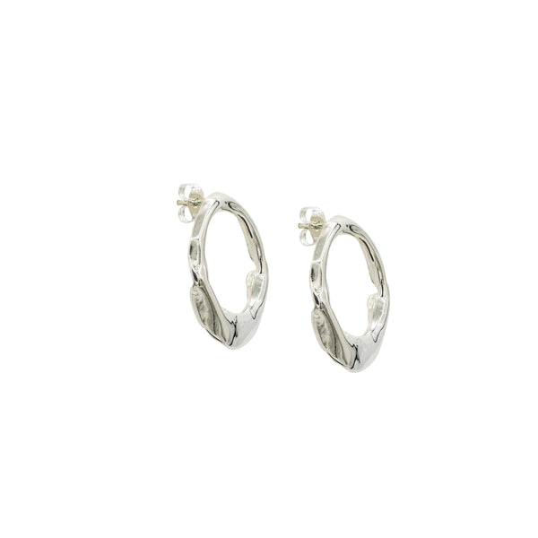 sterling silver jewelry rings hoop earrings posts ali grace jewelry sustainable jewelry design 