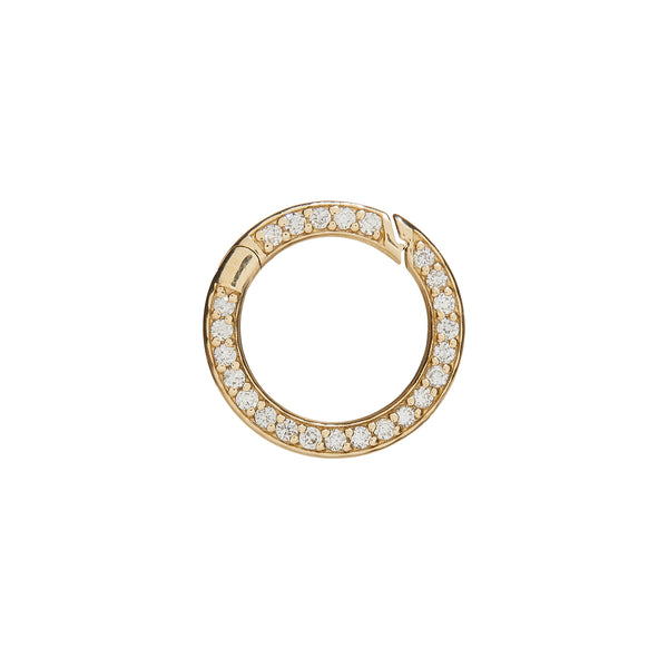 ali grace jewelry diamond channel charm connector custom charm necklace charm clasp sustainable jewelry design ethical fashion handmade jewelry west village nyc new york jewelry designer