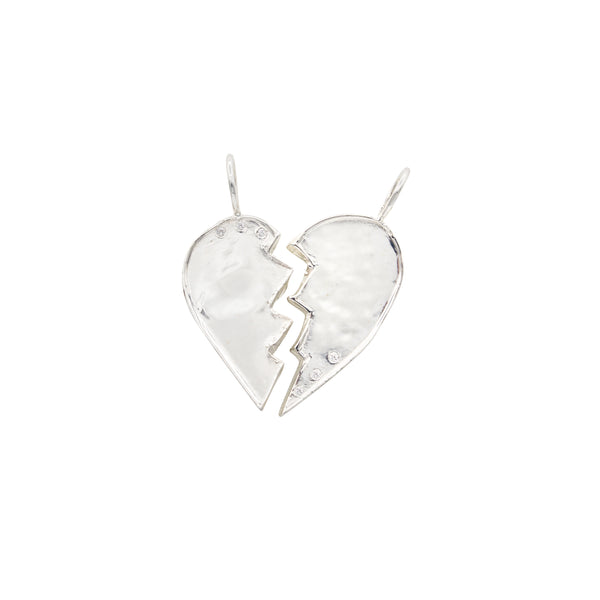 ali grace jewelry sterling silver diamond friendship broken heart charms ali grace jewelry sustainable jewelry design