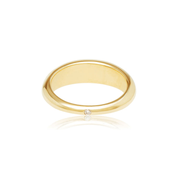 ali grace ali grace jewelry green tourmaline diamond mini bubble ring pinky ring signet ring sustainable fashion ethical design handmade in nyc new york