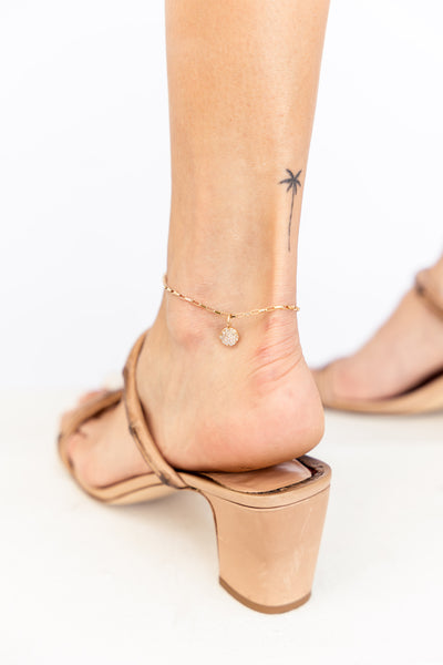 ali grace jewelry paperlink chain anklet charm necklace custom design