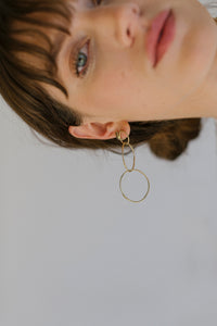 ali grace jewelry ethical sustainable jewelry design handmade in nyc statement gold hoop earrings
