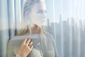 ali grace jewelry sustainable fashion design handmade in nyc sterling silver stackable rings nyc