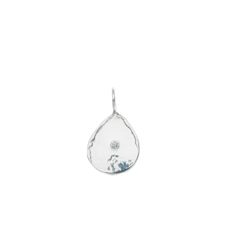 ali grace jewelry sterling silver diamond fine jewelry handmade charm necklace handmade nyc