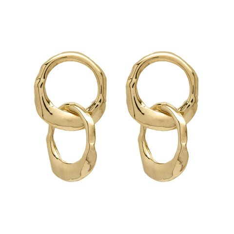 ali grace ali grace jewelry gold handmade statement hoop earrings