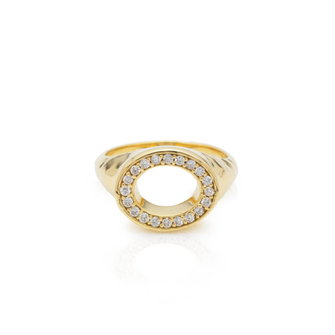 ali grace jewelry ali grace hair ali grace beauty modern family heirloom jewelry signet ring pinky ring gold diamond statement ring