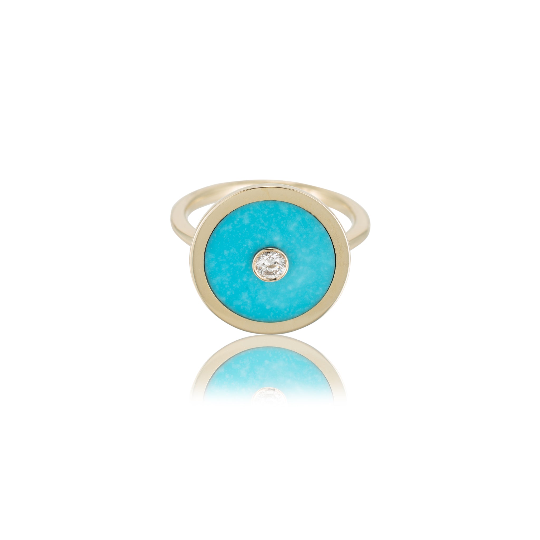 ali grace jewelry turquoise inlay ring like retrouvai fine jewelry handmade in nyc