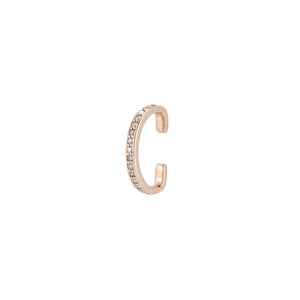ali grace jewelry diamond rose gold ear cuff delicate fine jewelry handmade in nyc