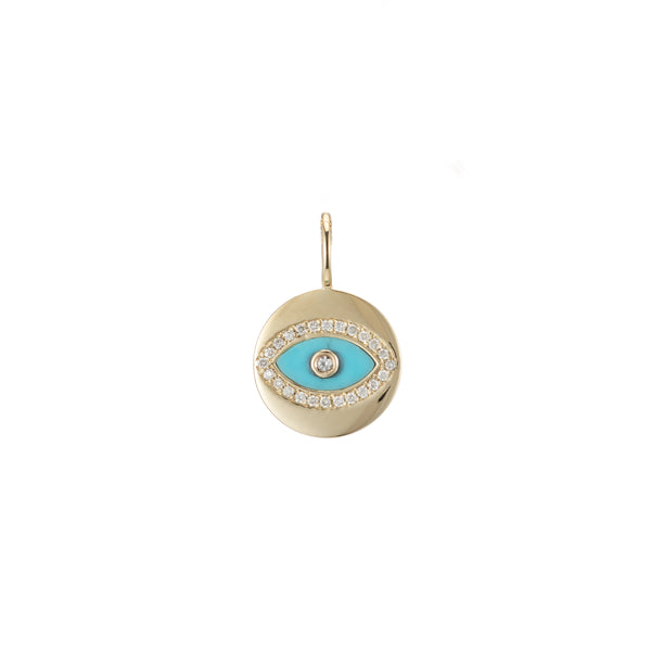 ali grace jewelry turquoise evil eye charm