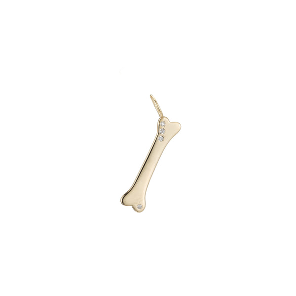 ali grace jewelry dog bone dog jewelry custom gold diamond charm ethical fashion sustainable jewelry design