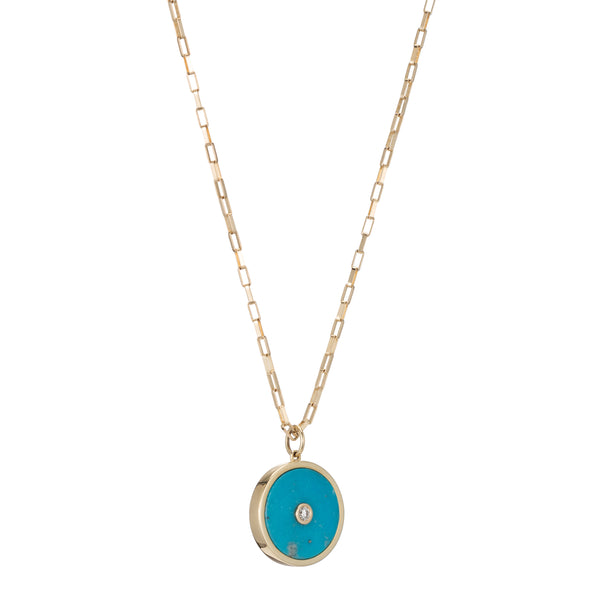 ali grace jewelry turquoise charm necklace diamond family heirloom jewelry