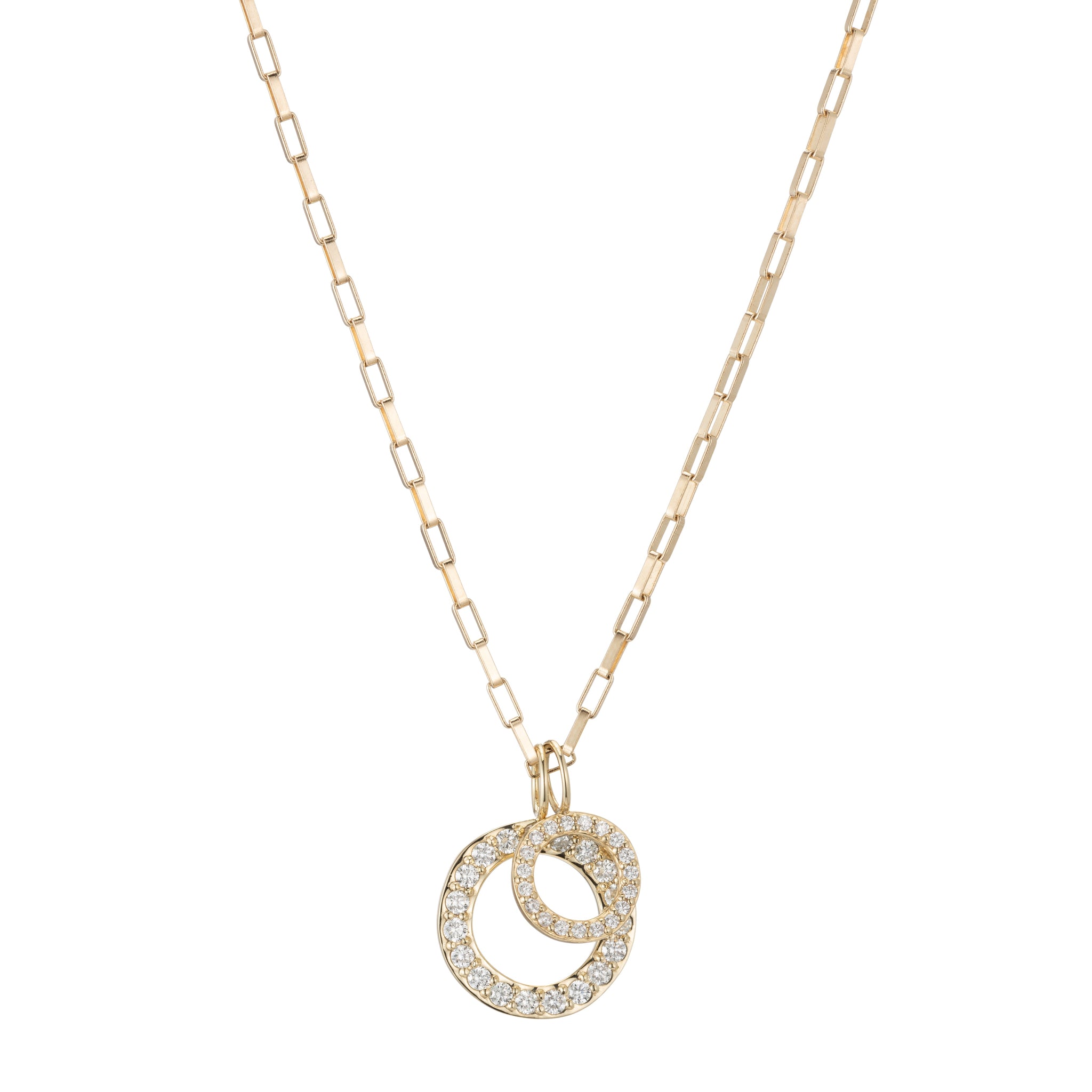 Design Your Own Diamond & Gold Charm Necklace