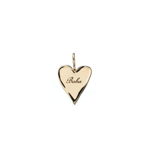 ali grace jewelry gold custom initial charm necklace heart jewelry love holiday gift