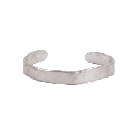 silver cuff bracelet designed with brandon boyd 