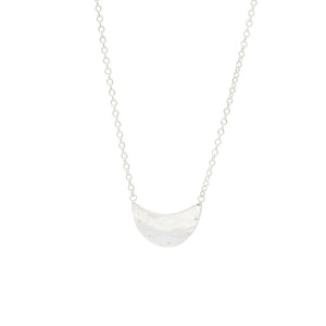 ali grace jewelry diamond necklace half moon pendant layering jewelry new york city handmade jewelry designer