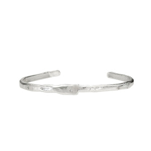 Sterling Silver Thin Cuff Bracelet