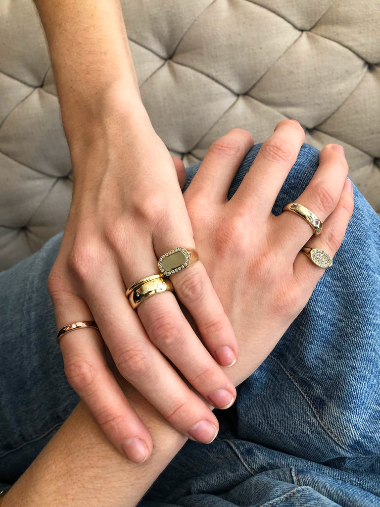 Thick Gold Filled Ring – Amaná Penina