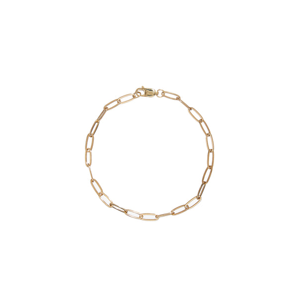 ali grace jewelry ali grace paperlink chain bracelet charm bracelet handmade in nyc sustainable fashion