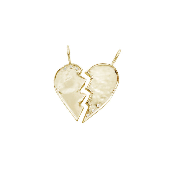 ali grace jewelry ali grace bff best friend charm necklace heart charm